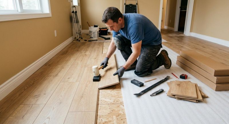 Laminate Floor Installation in Deal Island, MD