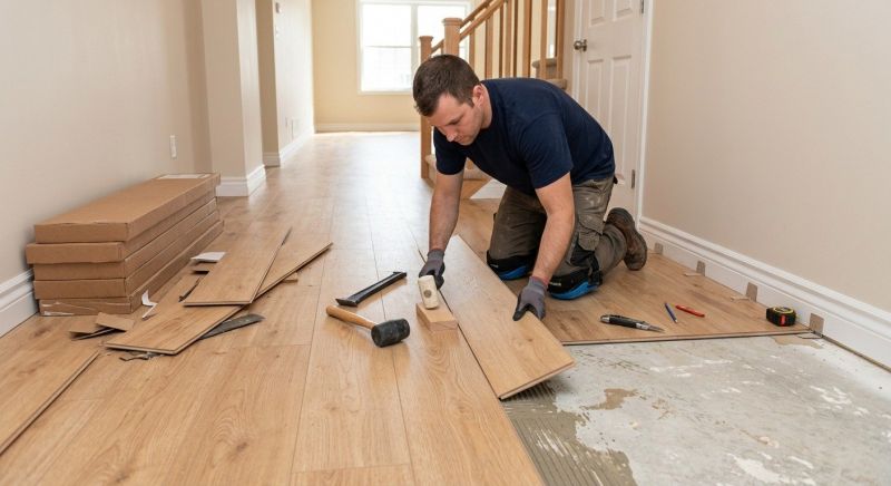 Laminate Floor Installation in Frankford, DE