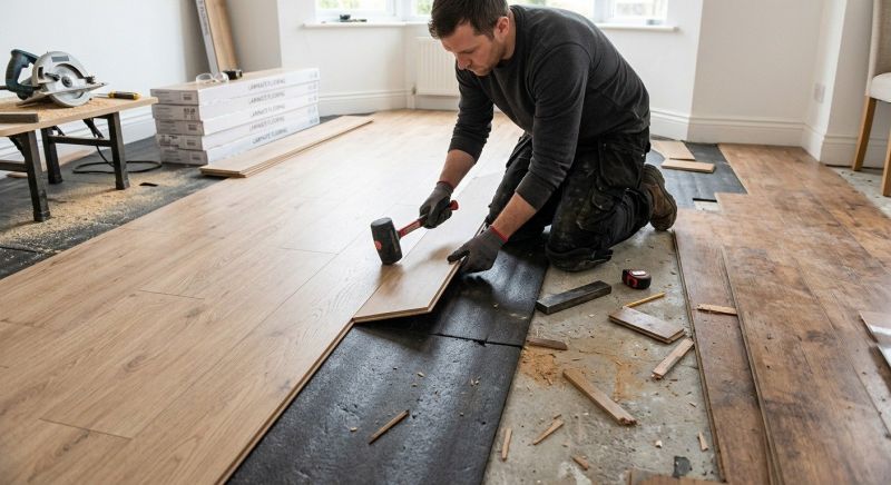 Laminate Floor Installation in Frankford, DE