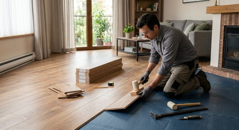 Laminate Floor Installation in Seaford, DE