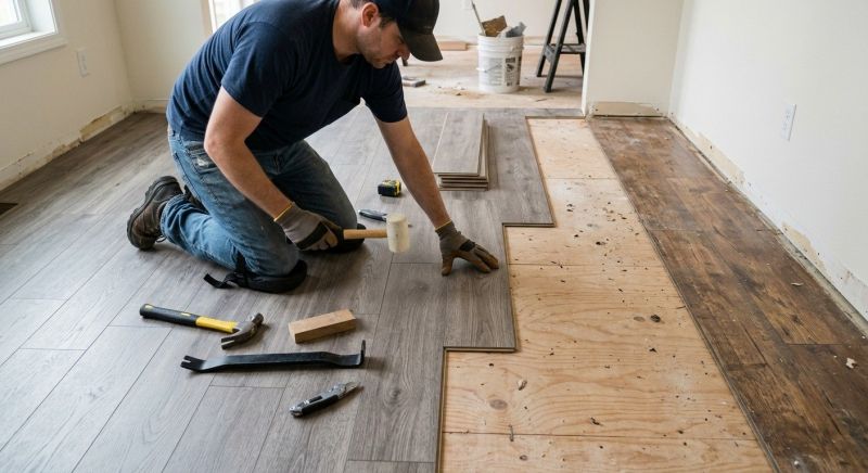 Laminate Floor Replacement in Georgetown, DE