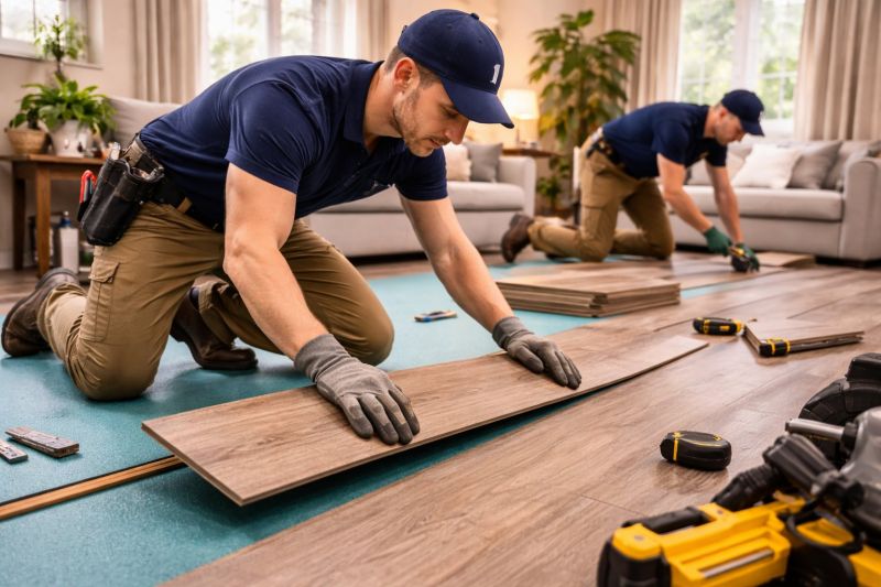 Laminate Floor Replacement in Parsonsburg, MD
