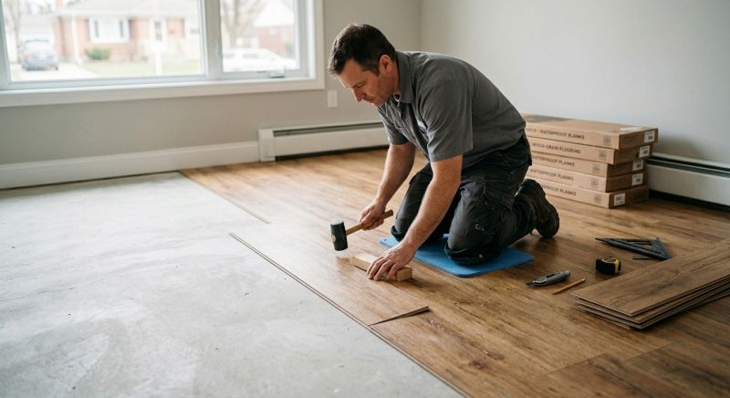 Linoleum Floor Installation in Berlin, MD