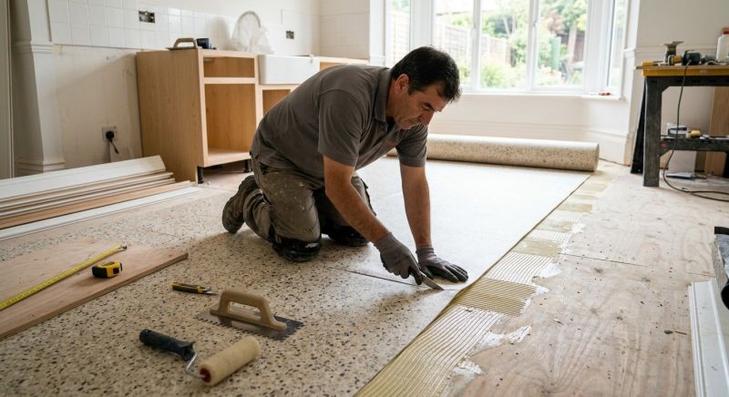 Linoleum Floor Installation in Frankford, DE