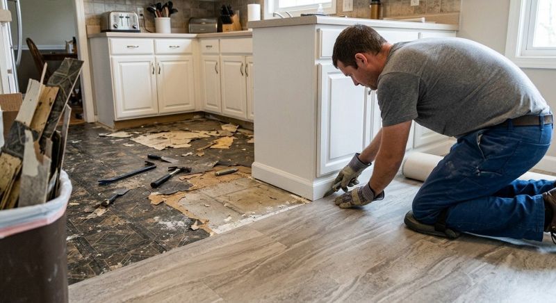 Linoleum Floor Installation in Laurel, DE