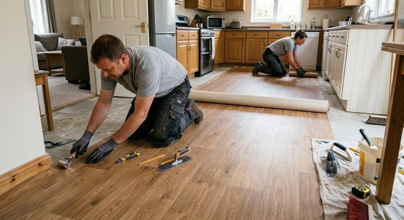 Linoleum Floor Installation in Salisbury, MD