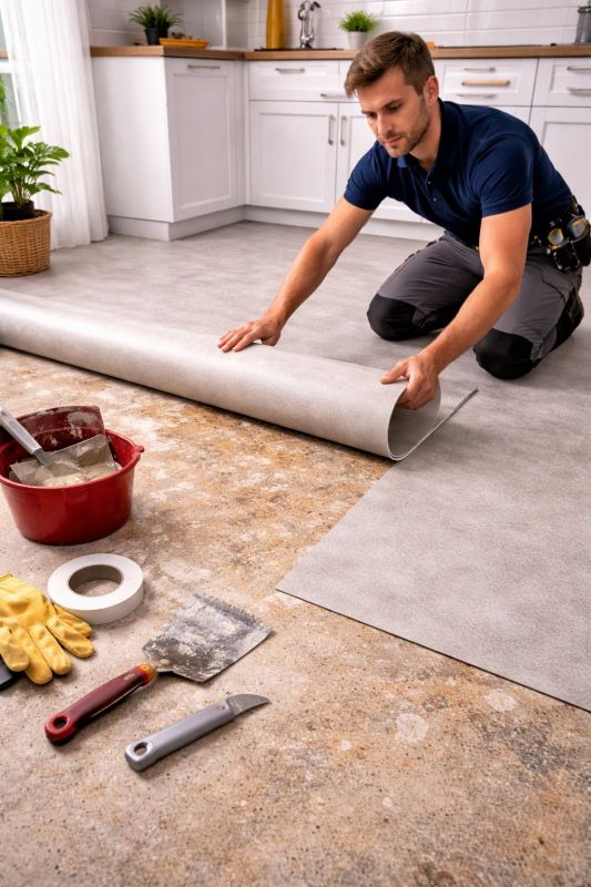 Linoleum Floor Installation in Ocean City, MD