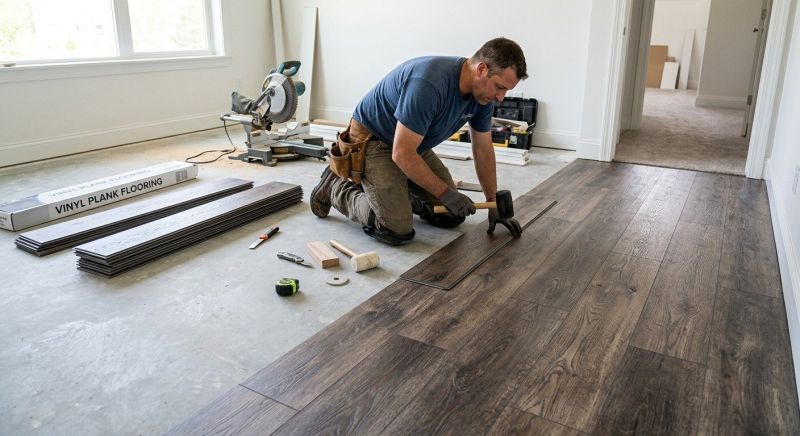 Linoleum Flooring Replacement in Salisbury, MD
