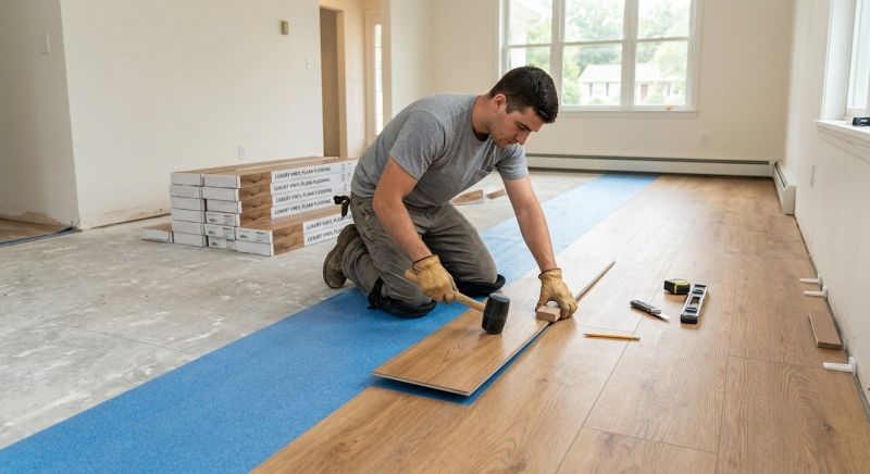 Lvt Flooring Installation in Parsonsburg, MD