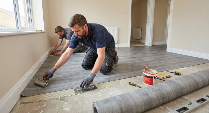 Sheet Flooring Installation in Salisbury, MD
