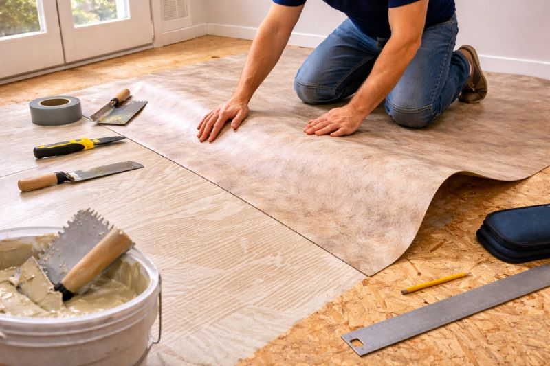 Sheet Flooring Installation in Ocean City, MD
