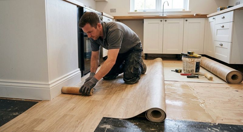 Sheet Linoleum Installation in Frankford, DE