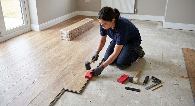 Vinyl Plank Floor Installation in Salisbury, MD