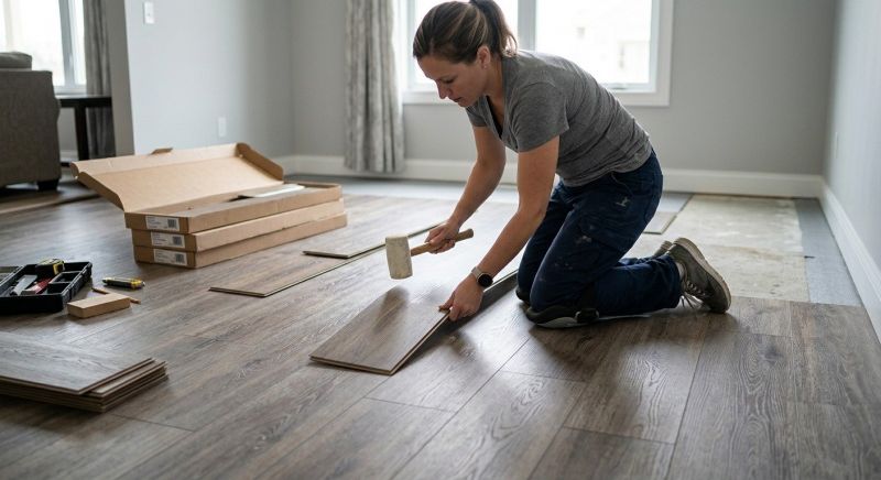 Vinyl Plank Floor Installation in Salisbury, MD
