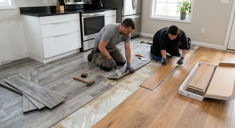 Vinyl Tile Replacement in Salisbury, MD