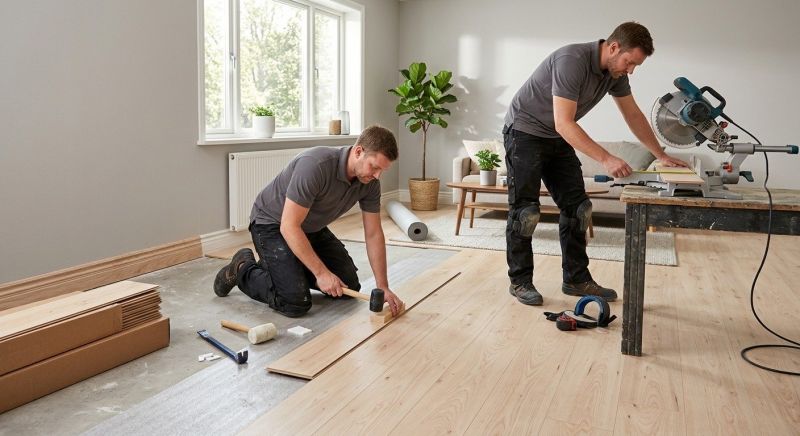 Wood Laminate Installation in Salisbury, MD